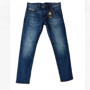 $225 MEN'S DIESEL JEANS Thommer Slim RB062 Blue Denim W34 L32 34x32